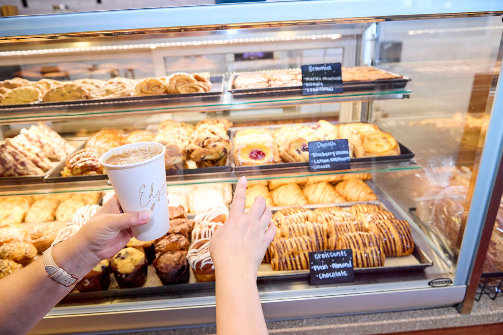 Freshly-baked pastries at Edgar's Bakehouse