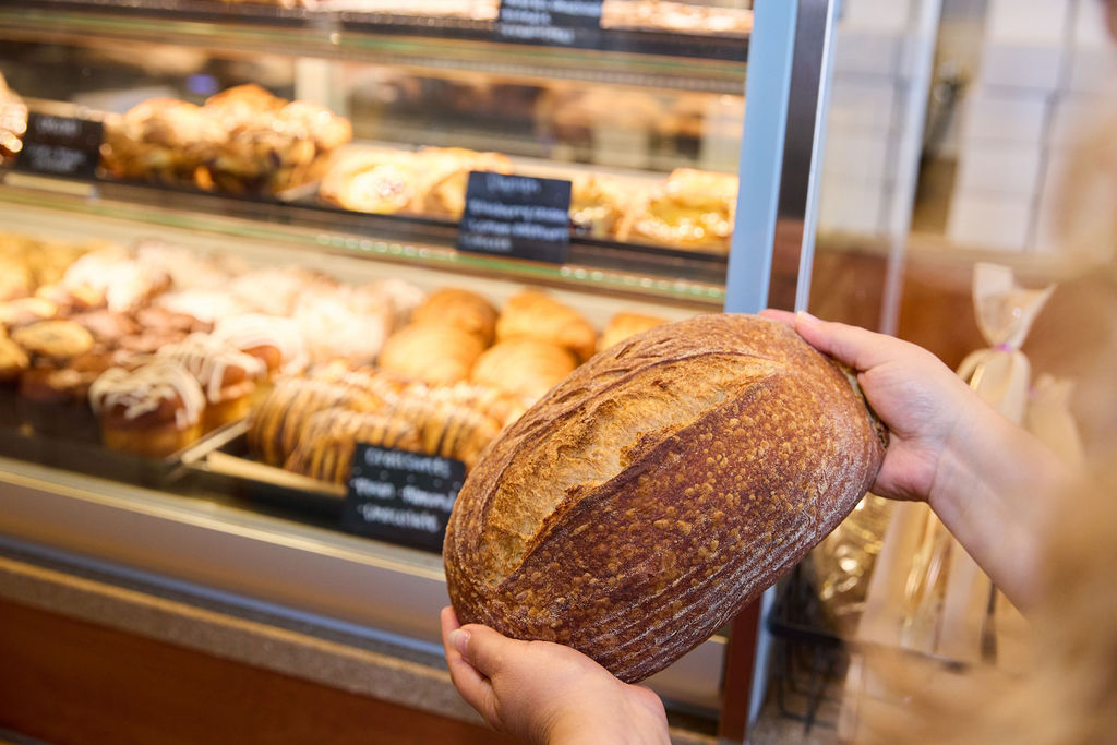 Loaf of bread at Edgar's Bakehouse
